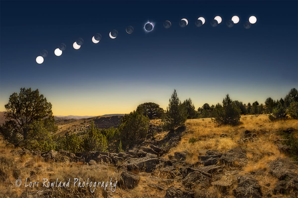 Rye Valley Solar Eclipse by Lori Rowland Photography