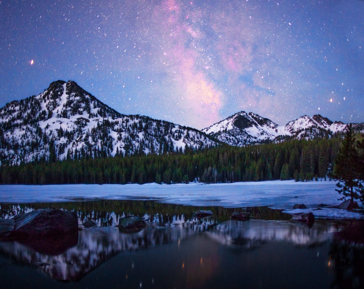 Milky Way Over Anthony Lakes