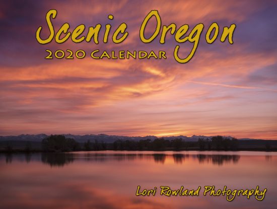 2020 Scenic Oregon Calendar Cover